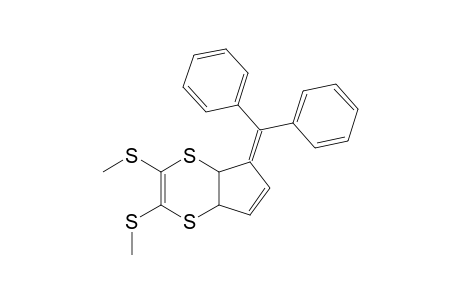 (4ARS,7ASR)-5-(DIPHENYLMETHYLEN)-5,7A-DIHYDRO-2,3-BIS-(METHYLTHIO)-4AH-CYCLOPENTA-1,4-DITHIINE