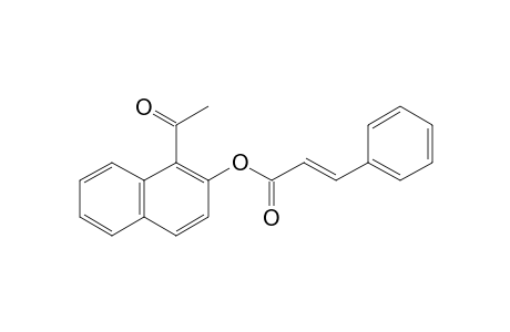 1-ACETYL-NAPHTHALEN-2-YL-CINNAMATE