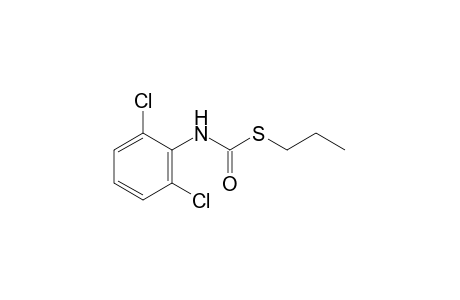 2,6-dichlorothiocarbanilic acid, S-propyl ester