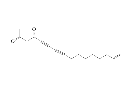 HOMOMONTIPORYNE-J;4-HYDROXY-15-HEXADECENE-5,7-DIYNE-2-ONE