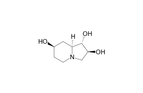 (1S,2S,7R,8aS)-1,2,3,5,6,7,8,8a-octahydroindolizine-1,2,7-triol