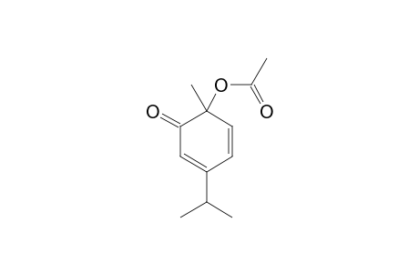 6-ACETOXY-3-ISOPROPYL-6-METHYL-CYCLOHEXA-2,4-DIENONE