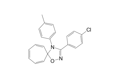 4-N-(4-METHYLPHENYL)-3-(4-CHLOROPHENYL)-1,2,4-OXADIAZA-SPIRO-[4.6]-UNDECA-6,8,10-TRIENE