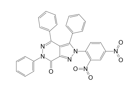 2-(2,4-DINITROPHENYL)-3,4,6-TRIPHENYL-2,6-DIHYDROPYRAZOLO-[3,4-D]-PYRIDAZIN-7-ONE