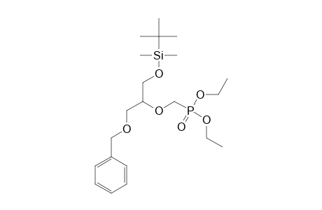 1-O-(TERT.-BUTYLDIMETHYLSILOXY)-2-O-[(DIETHOXYPHOSPHORYL)-METHYL]-3-O-BENZYLGLYCEROL