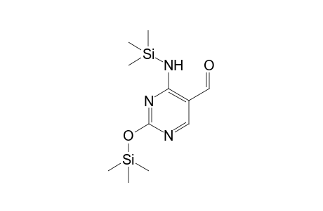 5-Formyl-4-(trimethylsilyl)amino]-2-[(trimethylsilyl)oxy]-pyrimidine