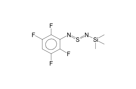 1-(2,3,5,6-TETRAFLUOROPHENYL)-3-TRIMETHYLSILYL-1,3-DIAZA-2-THIAALLENE