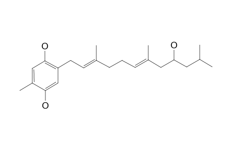 5-METHYL-2-[(2'E,6'E)-9'-HYDROXY-3',7',11'-TRIMETHYL-2',6'-DODECADIENYL]-1,4-DIHYDROXYBENZENE