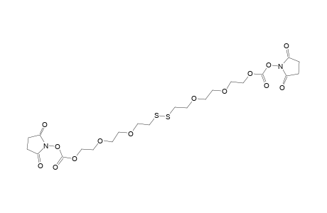 Bis(8-(N-succinimidyloxycarbonyloxy)-3,6-dioxaoctyl)disulfide