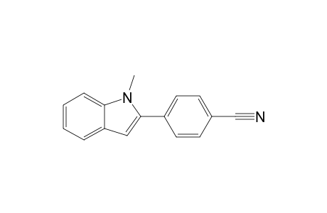 2-(4'-CYANOPHENYL)-1-METHYL-INDOLE