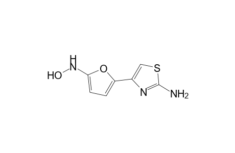 2-Thiazolamine, 4-(5-(hydroxyamino)-2-furanyl)-