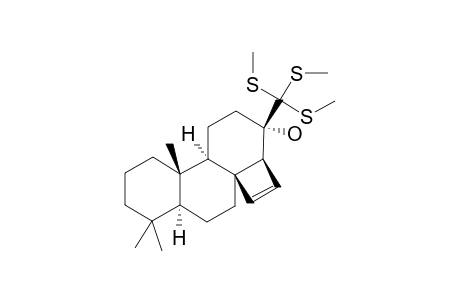 [3S-(3-ALPHA,3A-ALPHA,5AS,7A-ALPHA,11A-BETA,11B-ALPHA)]-(+)-1,3,3A,6,7,7A,8,9,10,11,11A,11B-DODECAHYDRO-8,8,11A-TRIMETHYL-3-[TRIS-(METHYLTHIO)-METHYL]-2H-CYCLO