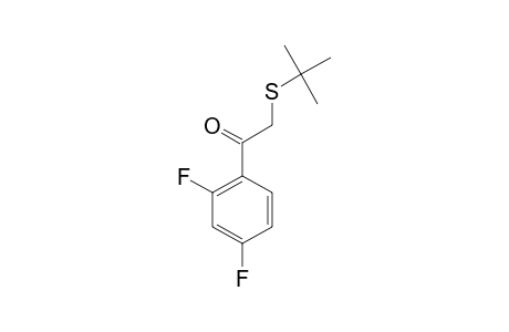 2',4'-DIFLUORO-ALPHA-(TERT.-BUTYLTHIO)-ACETOPHENONE