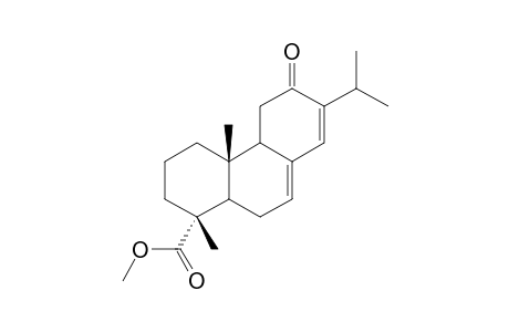 METHYL-12-OXOABIETATE;METHYL-[1R-(1-ALPHA,4A-BETA,4B-ALPHA,10A-ALPHA)]-1,2,3,4,4A,4B,5,6,10,10A-DECAHYDRO-6-OXO-1,4A-DIMETHYL-7-(1-METHYLETH