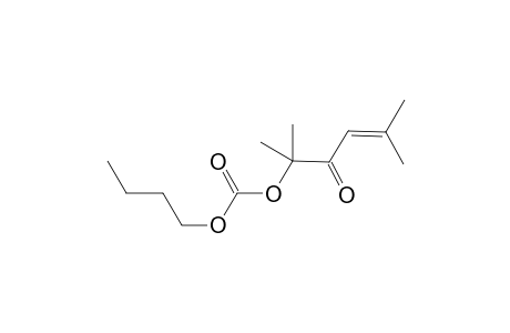 Butyl 2,5-dimethyl-3-oxohex-4-en-2-yl carbonate