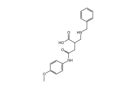 DL-2-[(BENZYLAMINO)METHYL]-4'-METHOXYSUCCINANILIC ACID