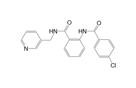 N1-(3-Pyridylmethyl)-2-[(4-chlorobenzoyl)amino]benzamide