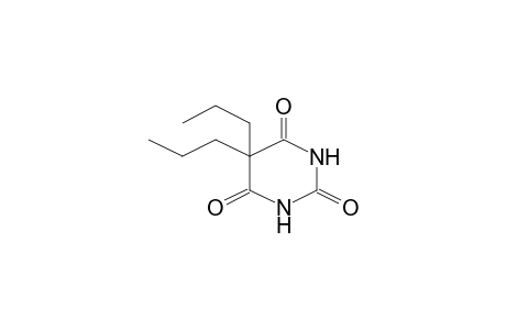 2,4,6(1H,3H,5H)-Pyrimidinetrione, 5,5-dipropyl-