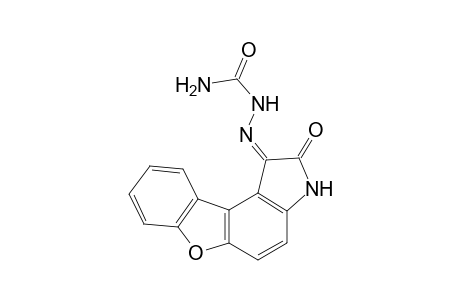 1H-Benzofuro[3,2-E]indole-1,2(3H)-dione, 1-semicarbazone