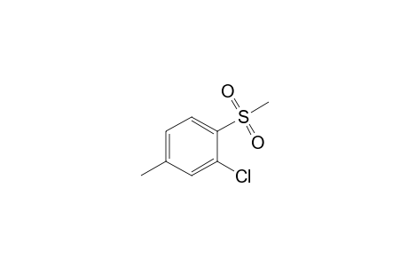 2-Chloro-4-methylphenyl methyl sulfone