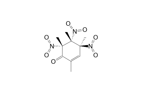 2,4,5,6-TETRAMETHYL-R-4,T-5,T-6-TRINITROCYCLOHEX-2-ENONE