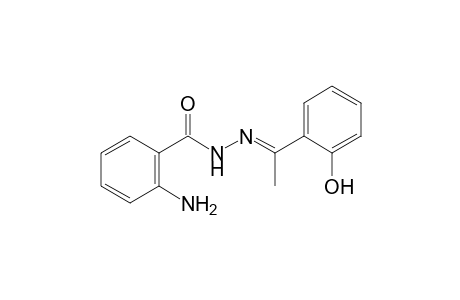 anthranilic acid, (a-methylsalicylidene)hydrazide