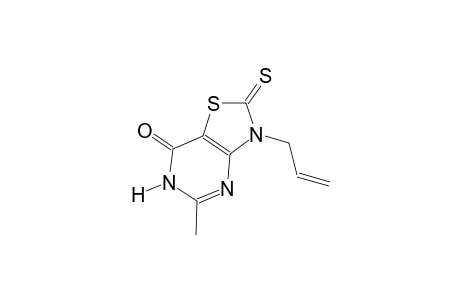 3-allyl-5-methyl-2-thioxo-2,3-dihydro[1,3]thiazolo[4,5-d]pyrimidin-7(6H)-one