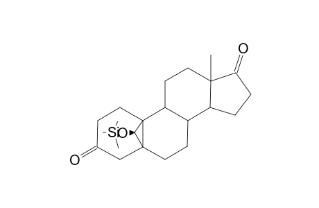 (19R)-19-TRIMETHYLSILOXY-5-BETA,19-CYCLOANDROSTANE-3,17-DIONE