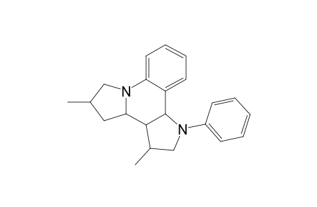 3,5-DIMETHYL-2,3,3A,3B,4,5,6,11B-OCTAHYDRO-1H-DIPYRROLO-[1,2-A:3',2'-C]-QUINOLINE;MAJOR