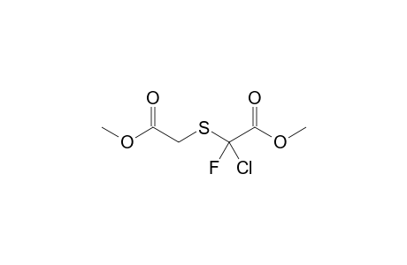 2-Chloro-2-fluoro-2-[(2-keto-2-methoxy-ethyl)thio]acetic acid methyl ester