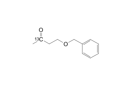 [2-(13)C]-4-(Benzyloxy)butan-2-one