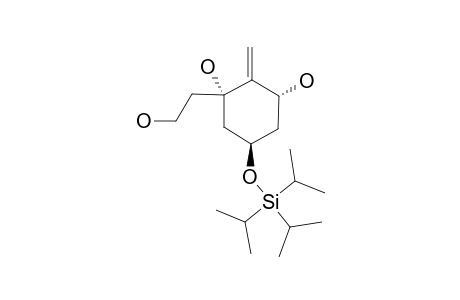 (1-R,3-S,5-S)-1-(2-HYDROXYETHYL)-5-TRI-ISO-PROPYLSILYLOXY-2-METHYLENECYCLOHEXAN-1,3-DIOL