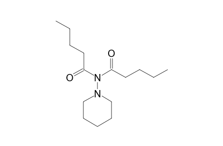 N-pentanoyl-N-(piperidin-1-yl)pentanamide