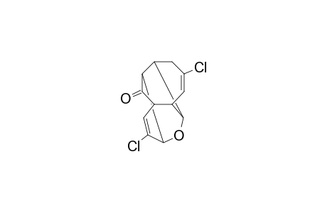 5,2,9-Ethanylylidene-1-benzoxepin-11-one, 3,7-dichloro-2,5,5a,8,9,9a-hexahydro-