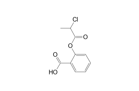 2-(2-Chloranylpropanoyloxy)benzoic acid