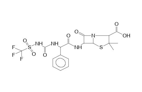 TRIFLUOROMETHYLSULPHONYLCARBAMOYLAMPICILLIN