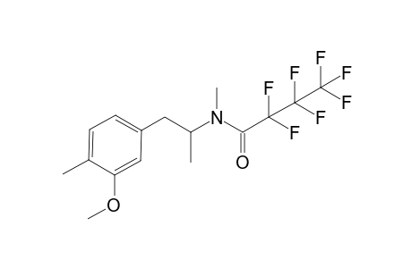 2,2,3,3,4,4,4-heptafluoro-N-(1-(3-methoxy-4-methylphenyl)propan-2-yl)-N-methylbutanamide