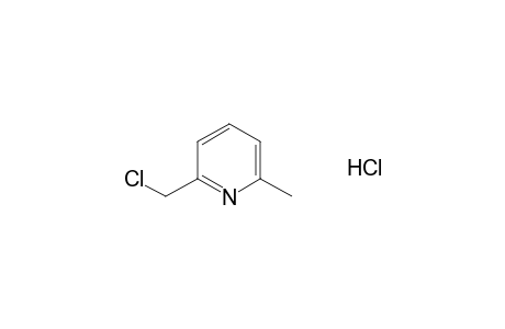 2-(chloromethyl)-6-methylpyridine, hydrochloride