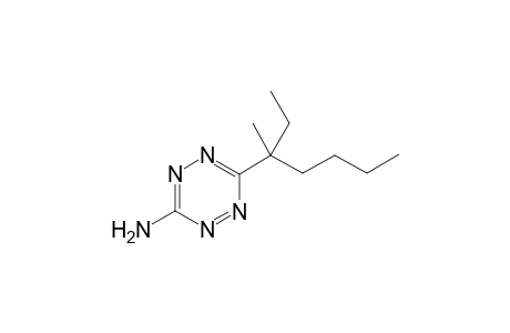 6-(1-ethyl-1-methyl-pentyl)-1,2,4,5-tetrazin-3-amine