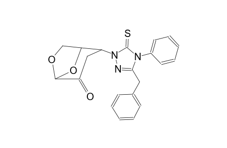 (1R,2R,5S)-2-(3-benzyl-4-phenyl-5-thioxo-4,5-dihydro-1H-1,2,4-triazol-1-yl)-6,8-dioxabicyclo[3.2.1]octan-4-one