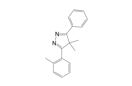 4,4-DIMETHYL-3-(2'-METHYLPHENYL)-5-PHENYL-4H-PYRAZOLE