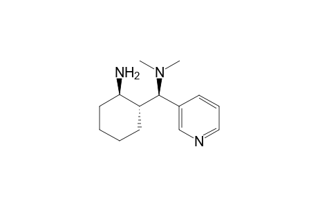 (1R,2R)-2-[(R)-dimethylamino(3-pyridinyl)methyl]-1-cyclohexanamine