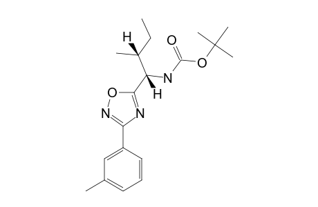 5-[(1'S,2'S)-1'-TERT.-BUTYLOXYCARBONYLAMINO-2'-METHYLBUTYL]-3-META-TOLYL-1,2,4-OXADIAZOLE