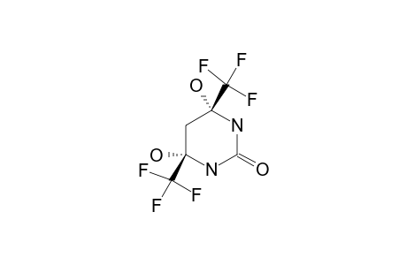 4,6-BIS-(HYDROXY)-4,6-BIS-(TRIFLUOROMETHYL)-HEXAHYDRO-PYRIMIDIN-2-ONE