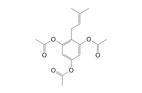 1,3,5-TRIACETOXY-2-(3-METHYL-2-BUTEN-1-YL)-BENZENE