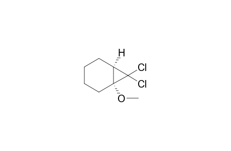 (1.alpha.,6.alpha.)-7,7-Dichloro-1-methoxybicyclo[4.1.0]heptane