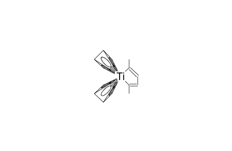 Bis(/.eta.-5/-cyclopentadienyl)-2,5-dimethyl-titana-cyclopentadiene