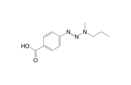 p-(3-methyl-3-propyl-1-triazeno)benzoic acid