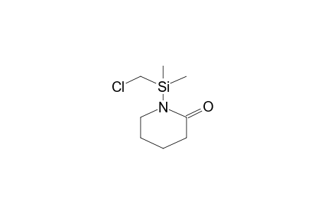 1-DIMETHYLCHLOROMETHYLSILYL-2-PIPERIDONE