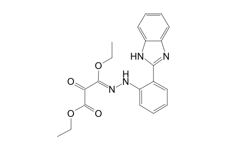 Diethyl ester of 2-oxo-2'-(2-benzimidazolyl)phenyl hydrazone malonic acid